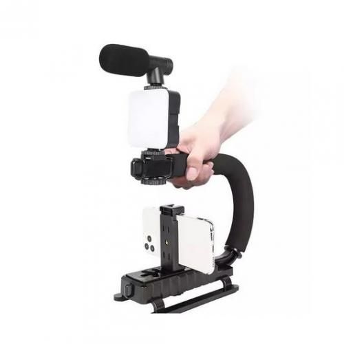Vlogging Kit Potable Handheld Bracket Gimbal Phone Cameras Stabilizer (Remote Included) Item | Buy Vlogging Kit Potable Handheld Bracket Gimbal Phone Cameras Stabilizer (Remote Included) | SPOP Enterprise Global